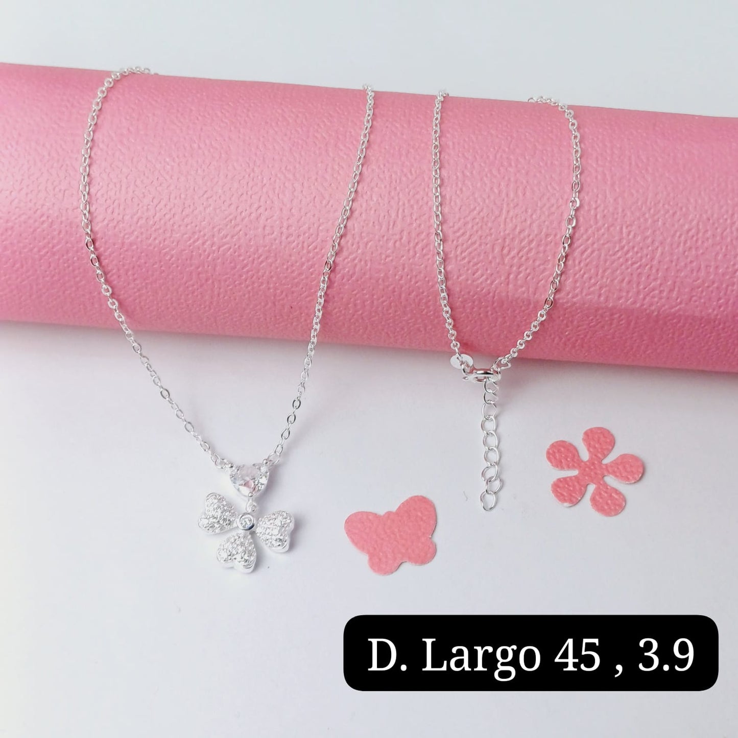 Gargantilla de trebol | 45cm - 1mm|
