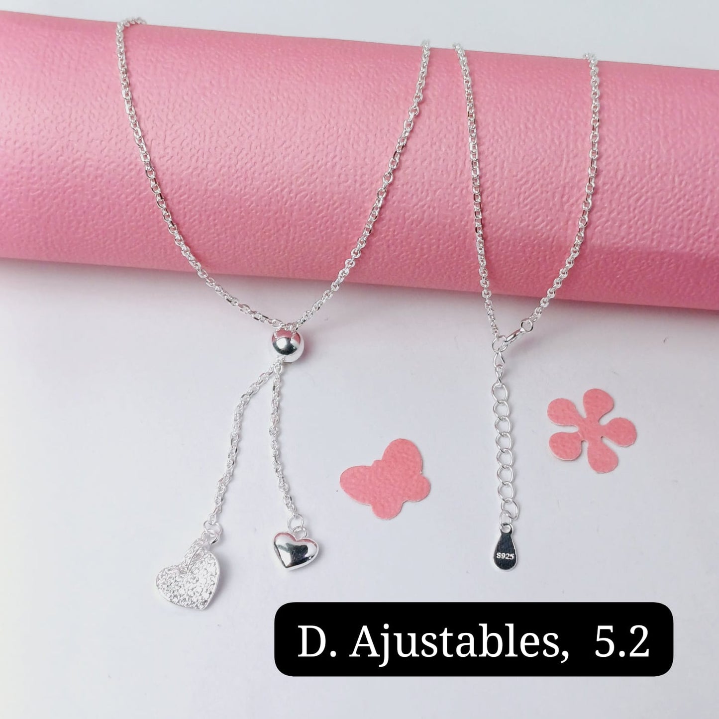 Corbatera de corazón | 60cm - 1mm| Ajustable