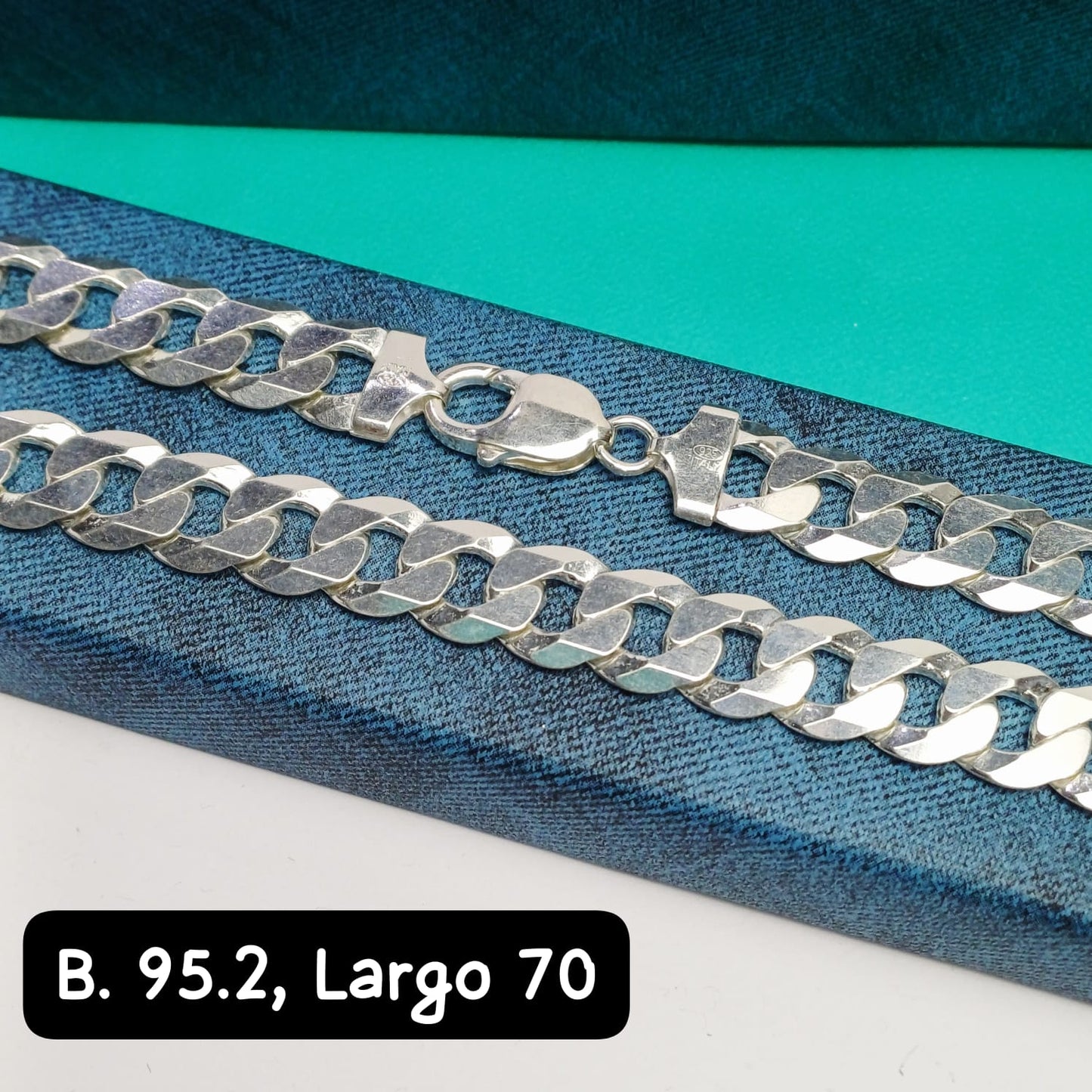 Cadena eslabón Martillado | 70 cm - 11 mm