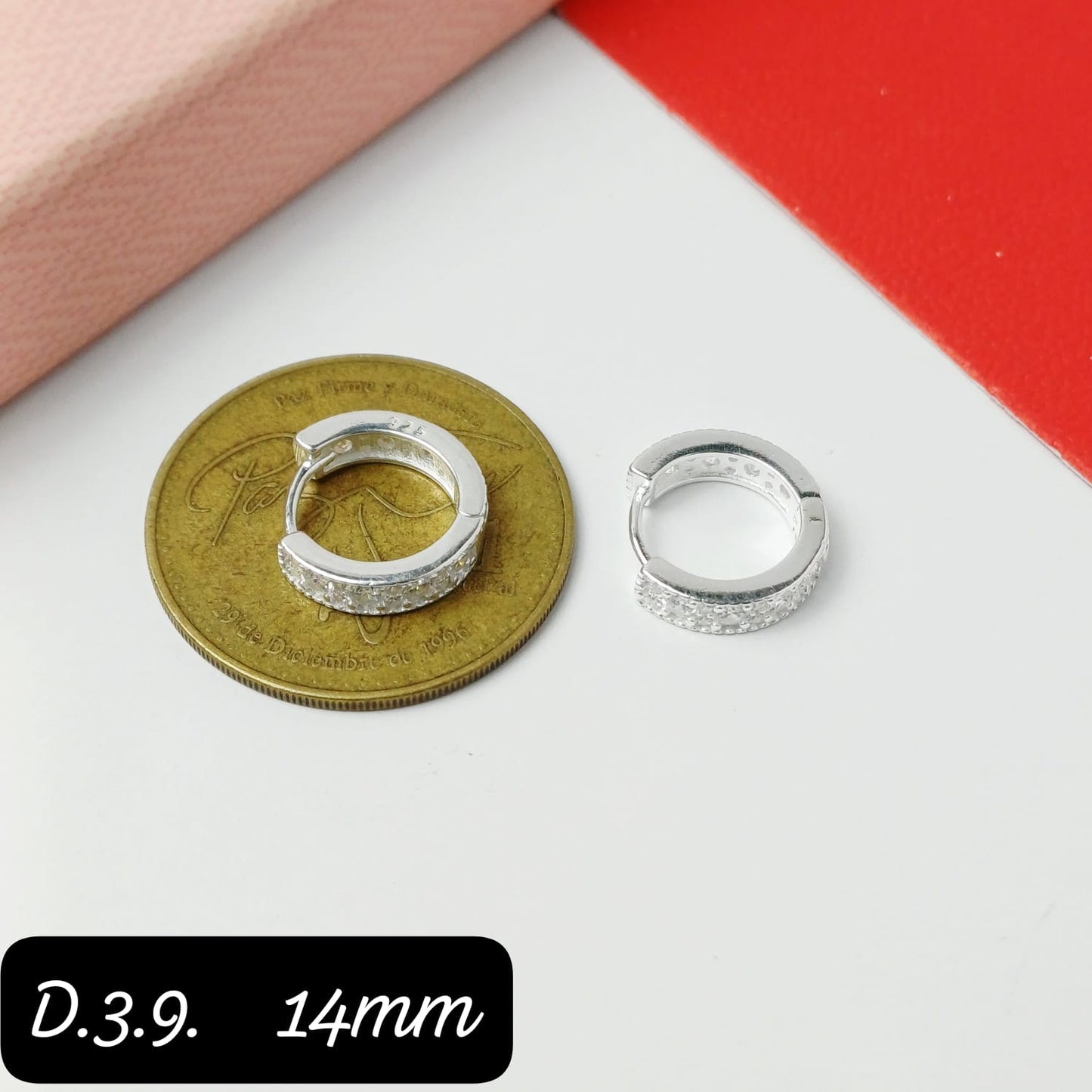 Argolla de micro zirconia | 14mm