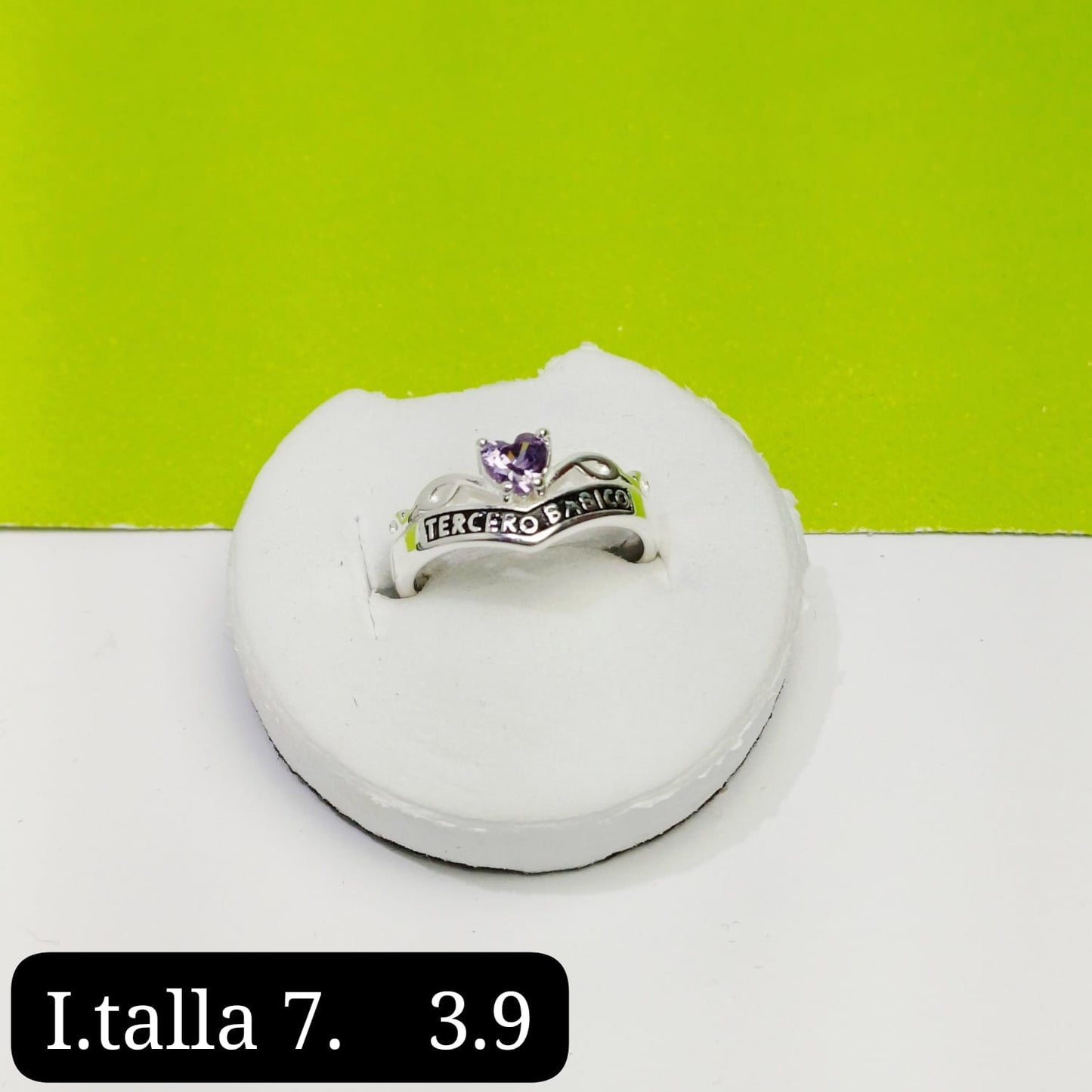 Anillo de graduación 3ro básico