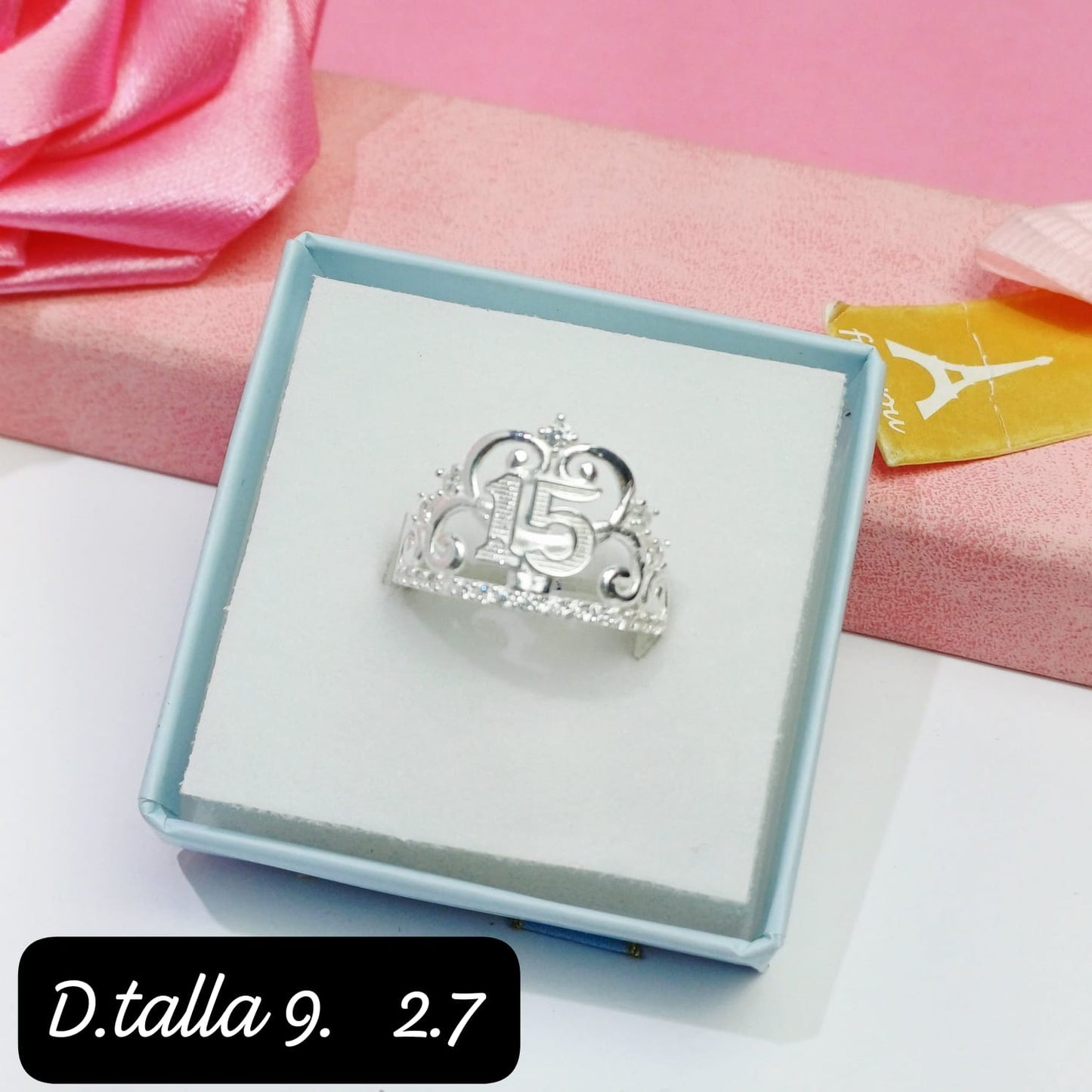 Anillo de 15 años | 9 US