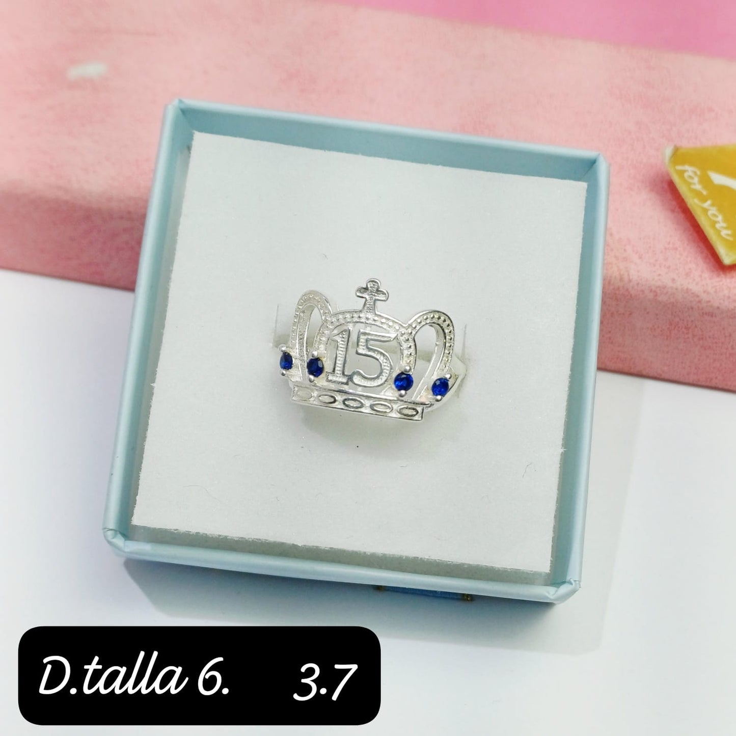 Anillo de 15 años | 6 US
