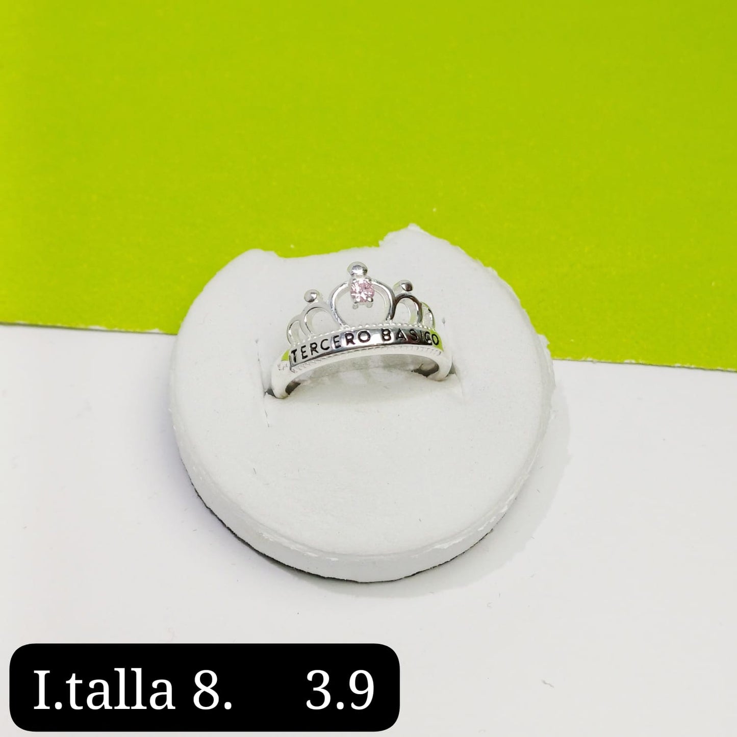 Anillo de graduación 3ro básico