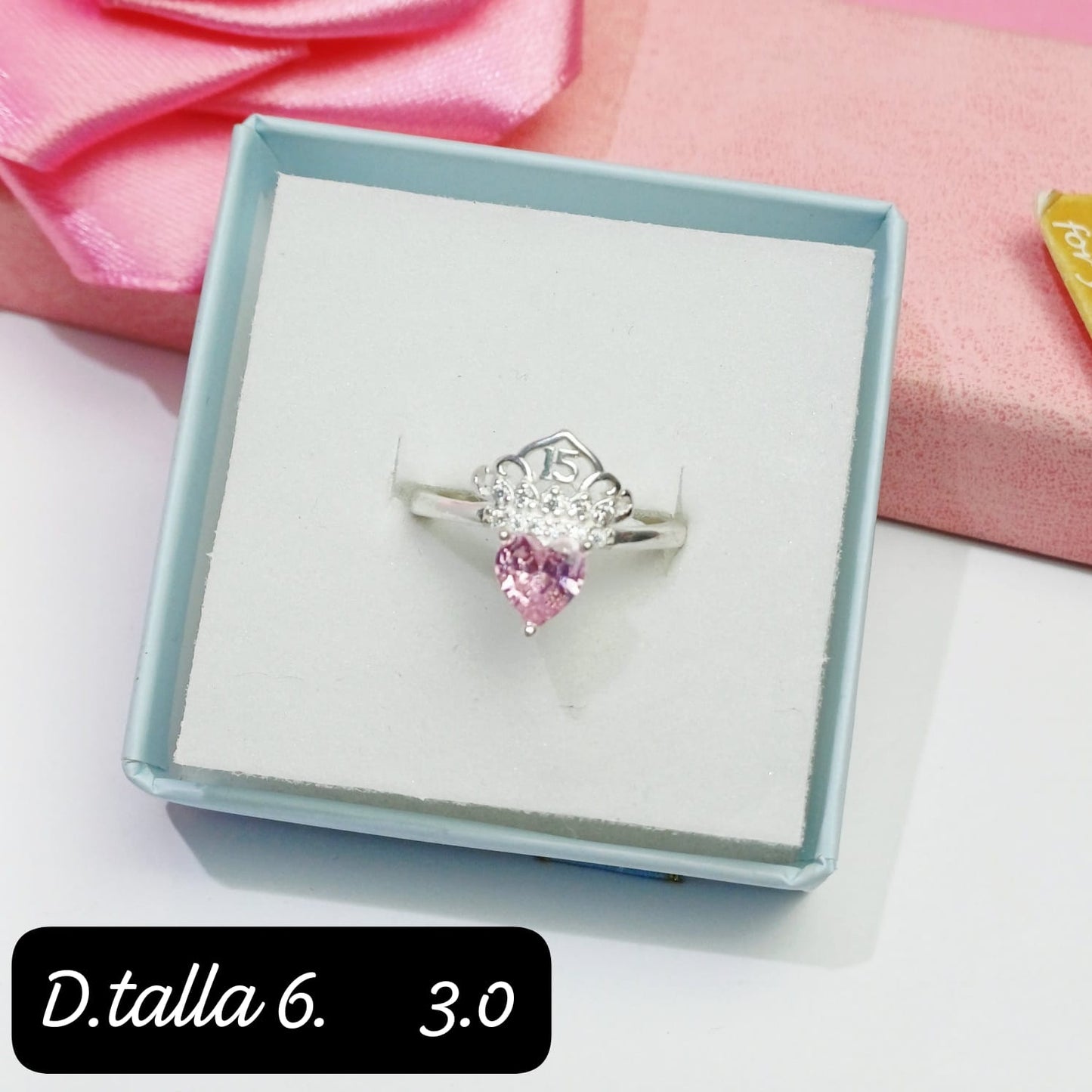 Anillo de 15 años | 6 US