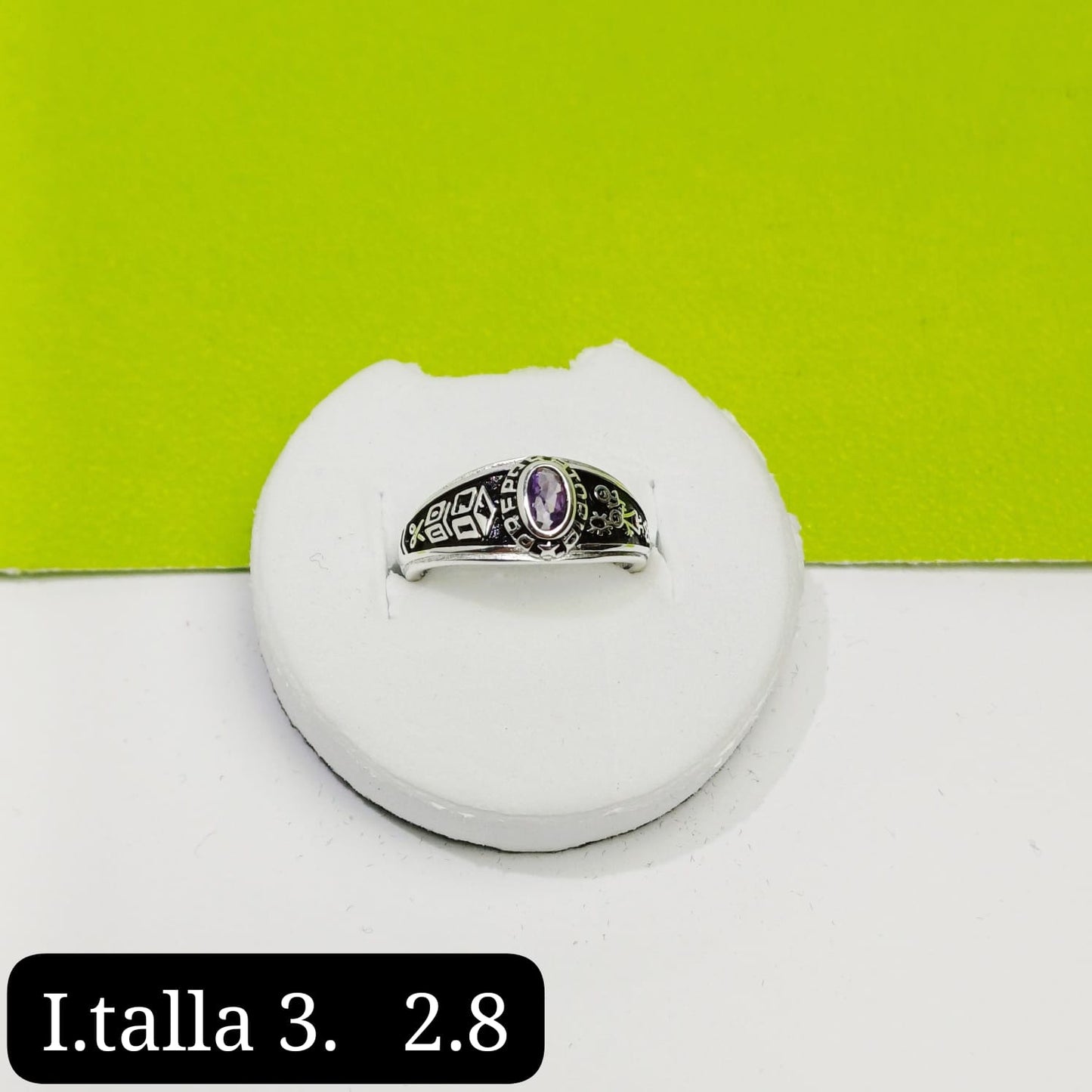 Anillo de graduación preparatoria