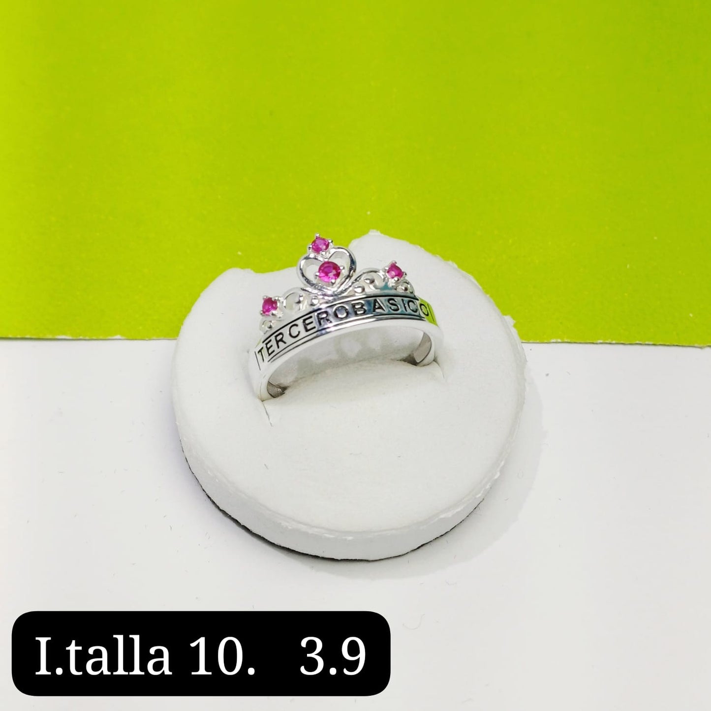 Anillo de graduación 3ro básico