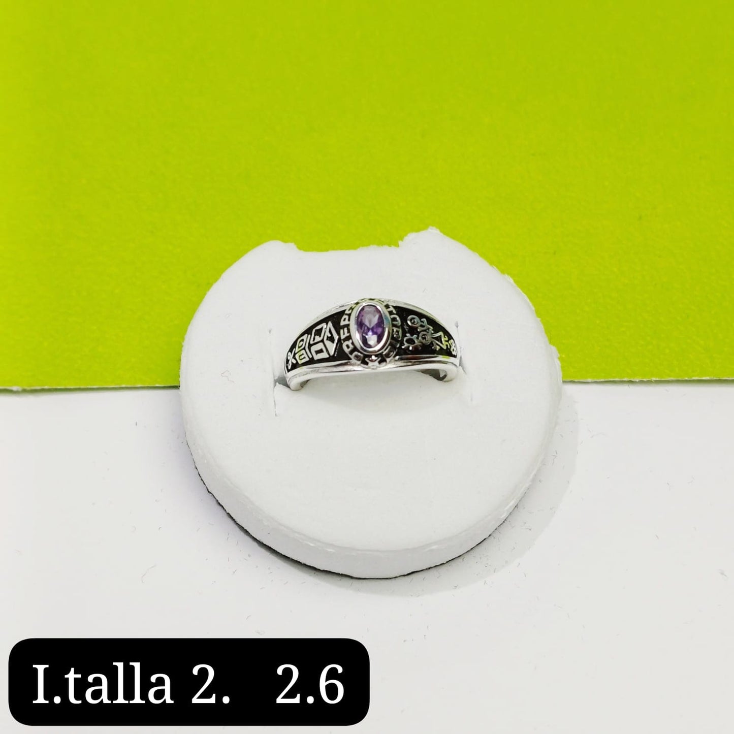 Anillo de graduación preparatoria
