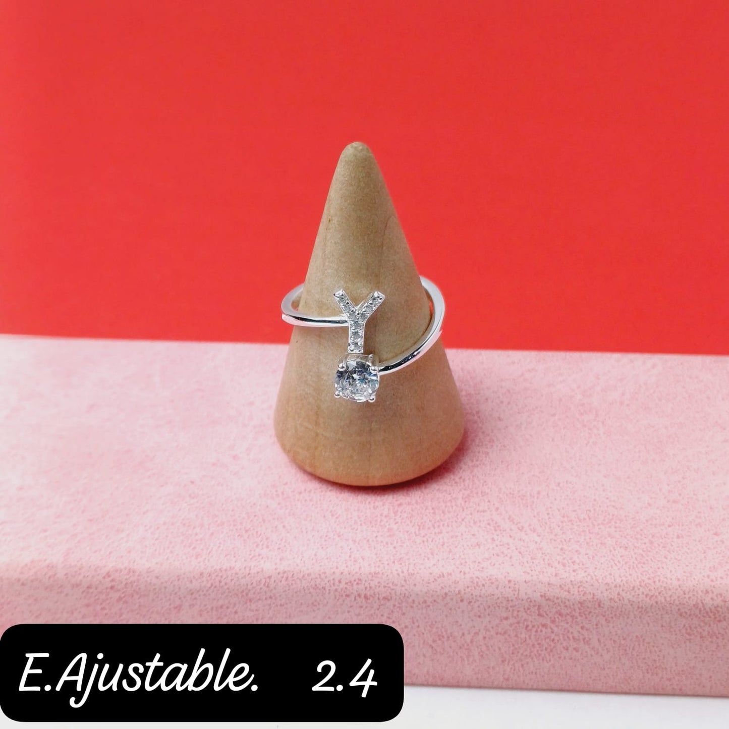 Anillo de letra "Y" | 7US