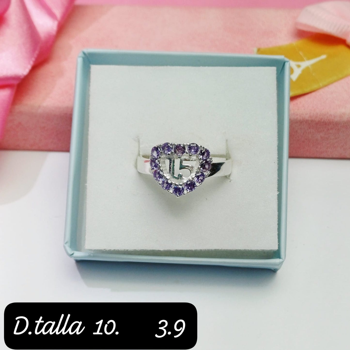 Anillo de 15 años | 10 US
