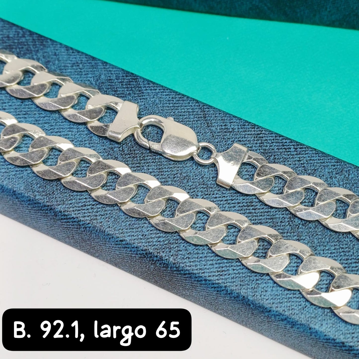 Cadena eslabón Martillado| 65 cm - 11 mm