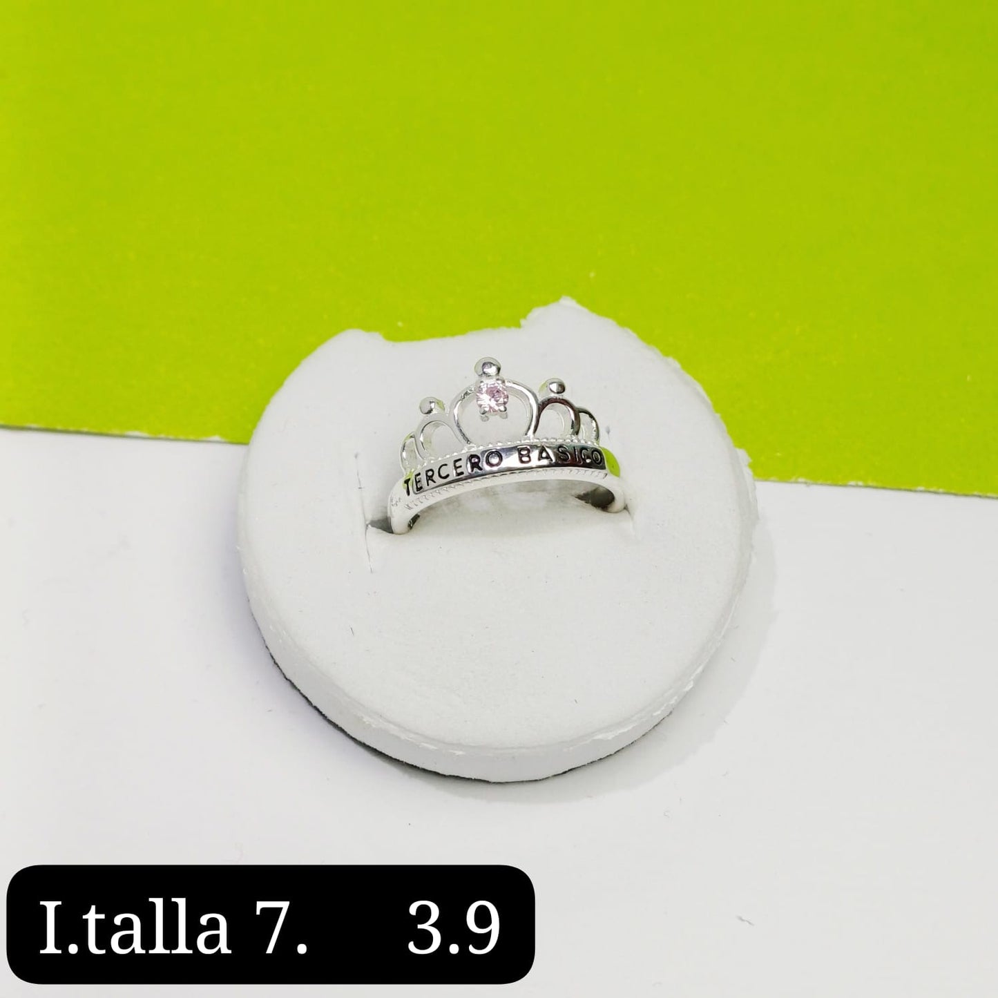 Anillo de graduación 3ro básico