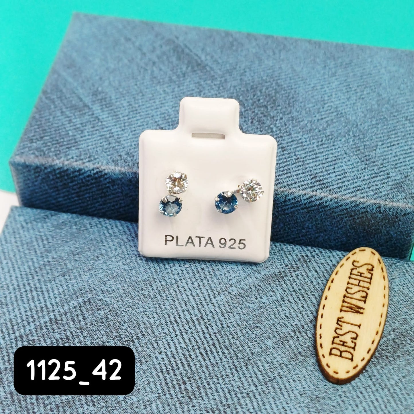 Arete de Broquel diseño tu y yo