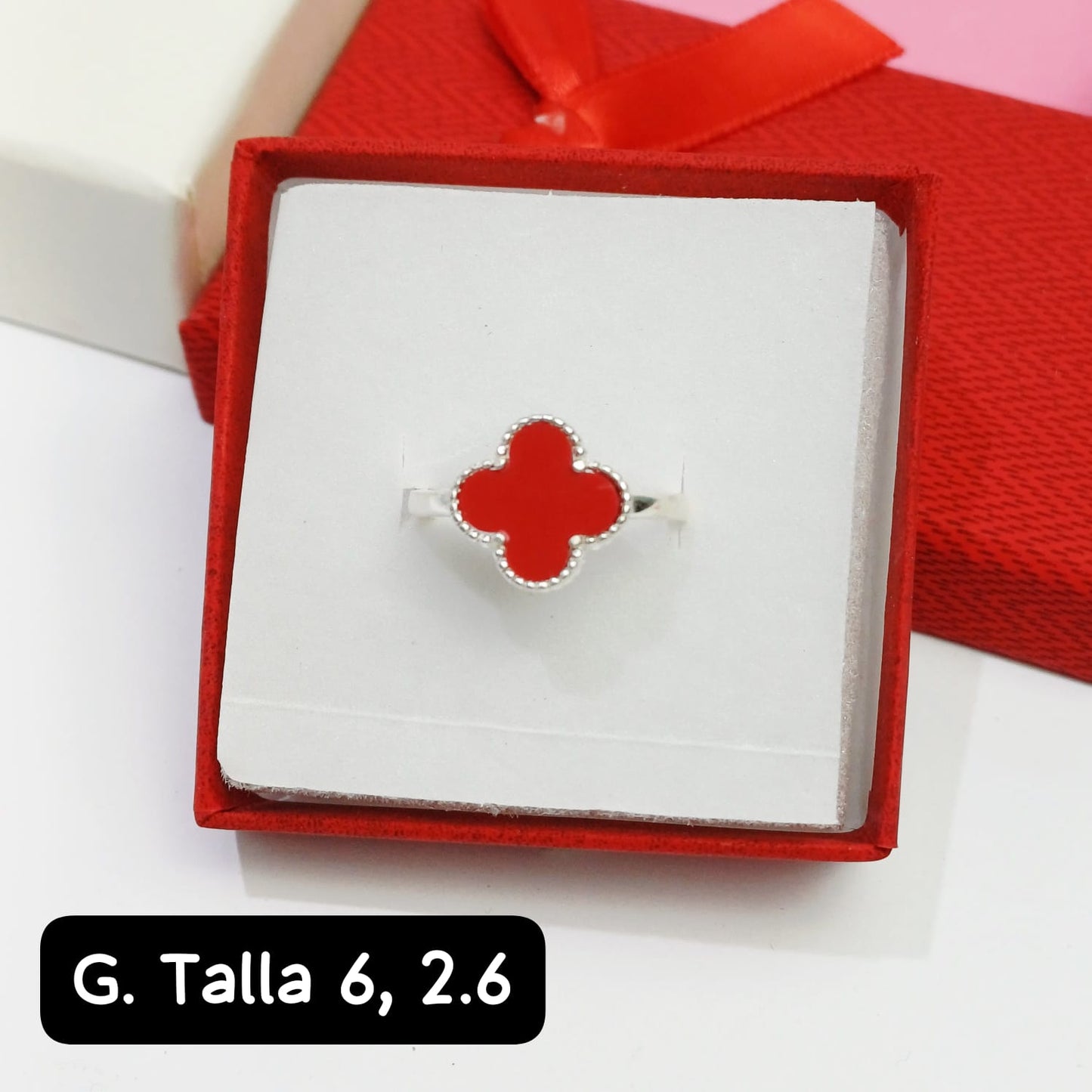 Anillo de trebol | 6 US