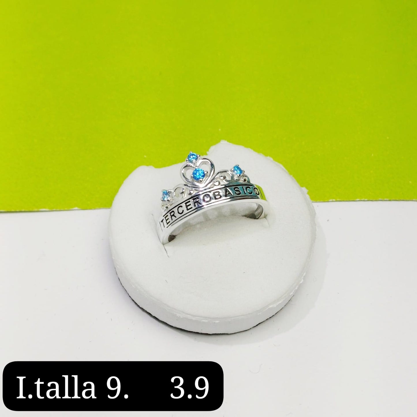 Anillo de graduación 3ro básico