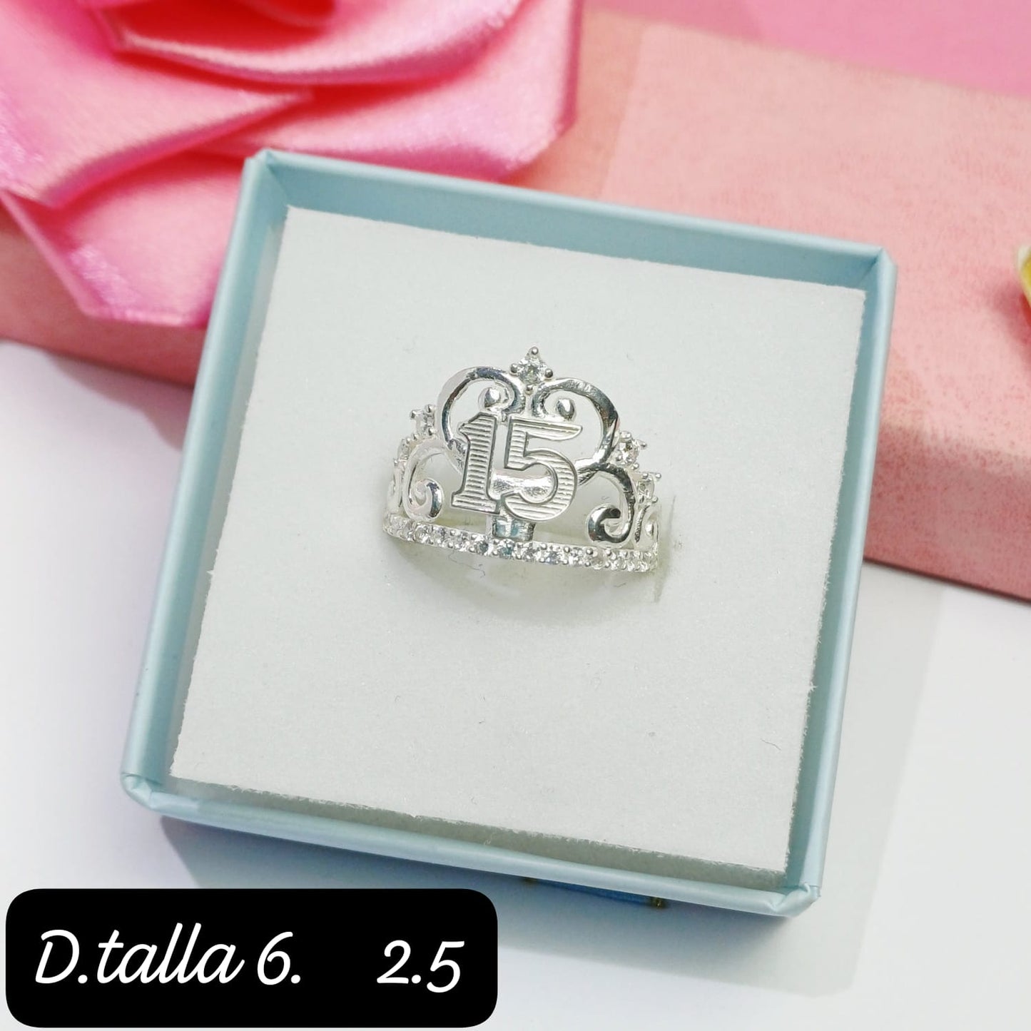 Anillo de 15 años | 6 US
