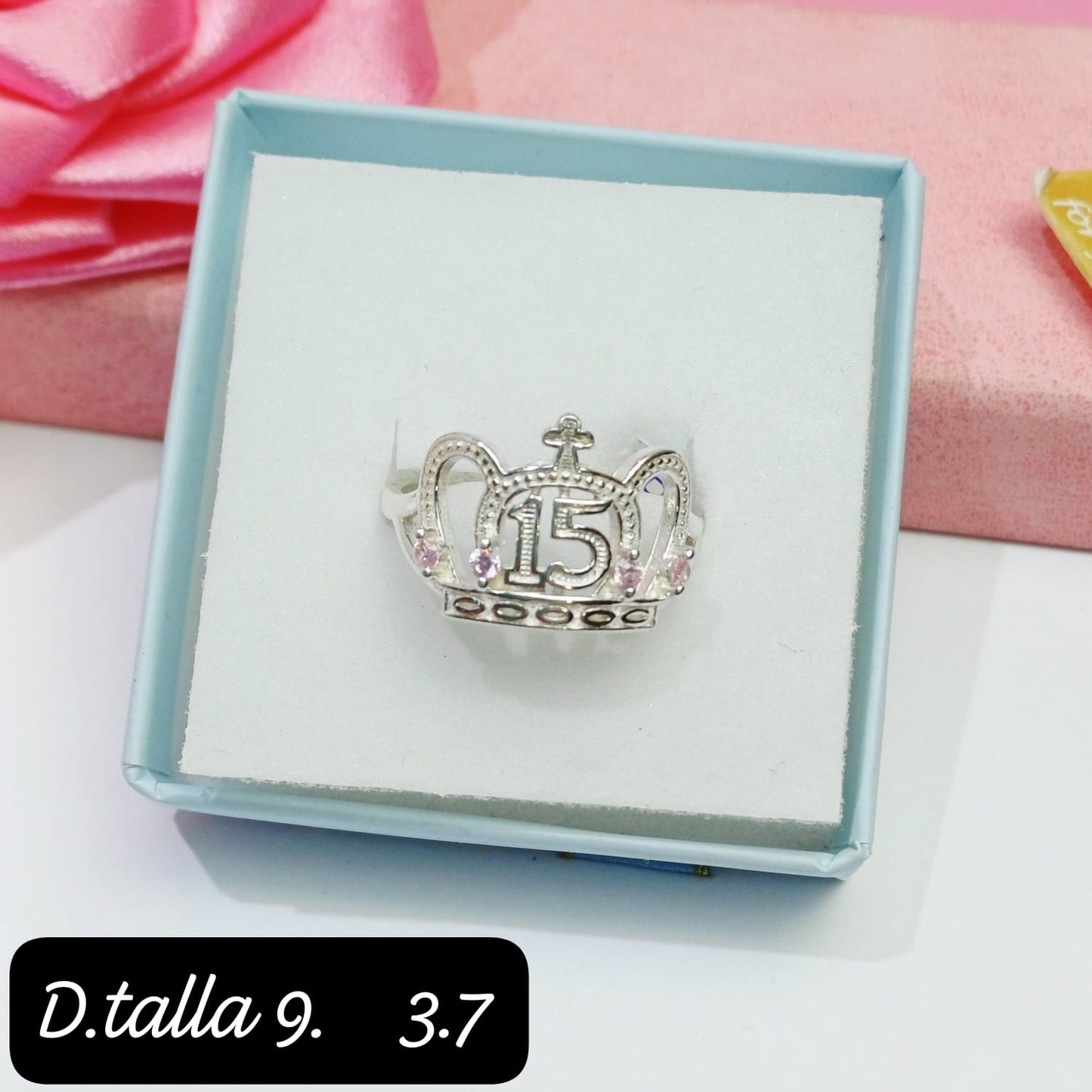 Anillo de 15 años | 9 US