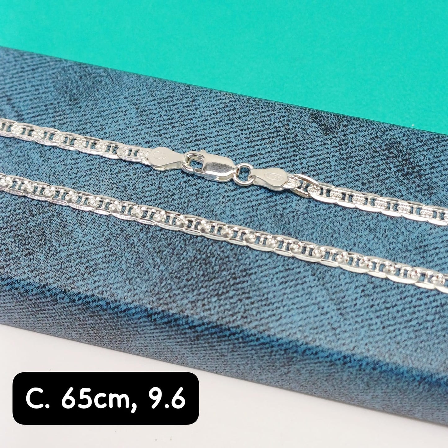 Cadena eslabón Valentino | 65 cm - 3 mm