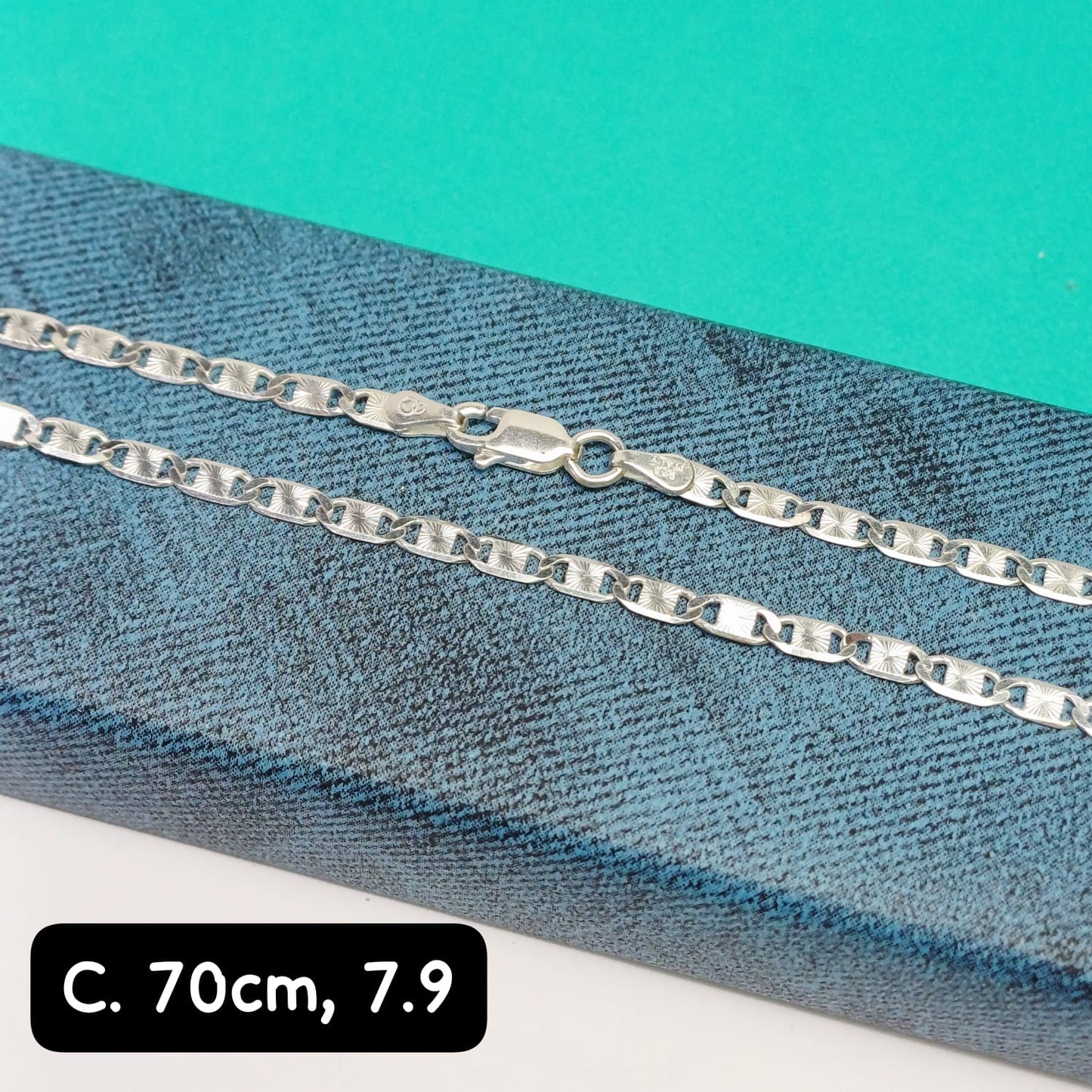 Cadena eslabón Valentino | 70 cm - 3 mm