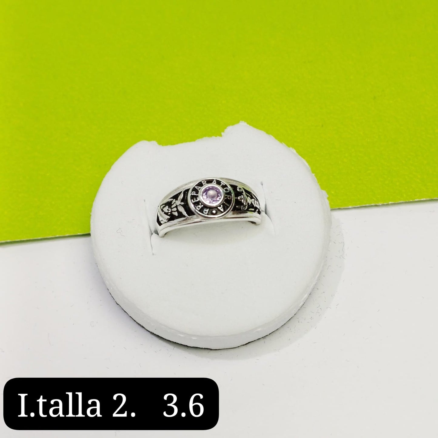 Anillo de graduación preparatoria