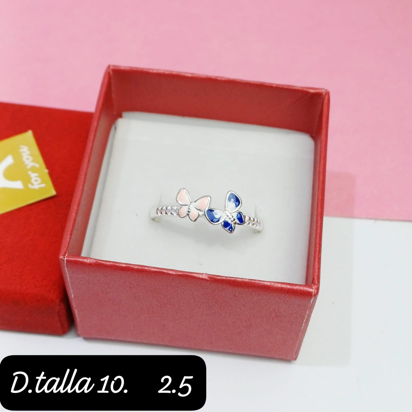 Anillo de mariposa | 10 US