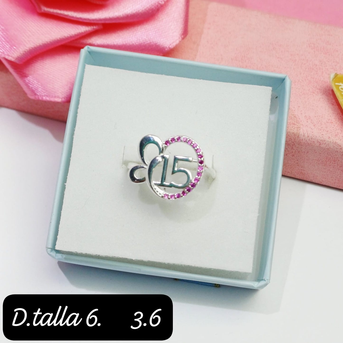 Anillo de 15 años | 6 US
