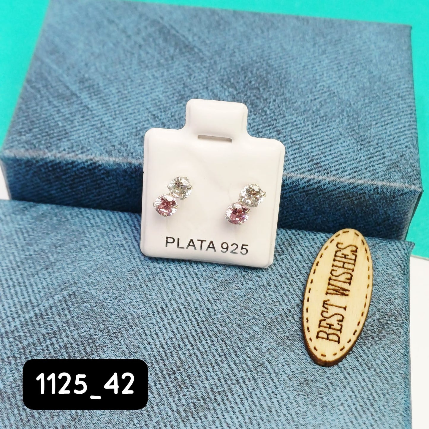 Arete de Broquel diseño tu y yo