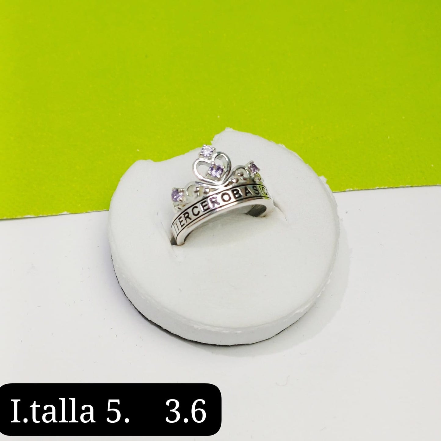 Anillo de graduación 3ro básico