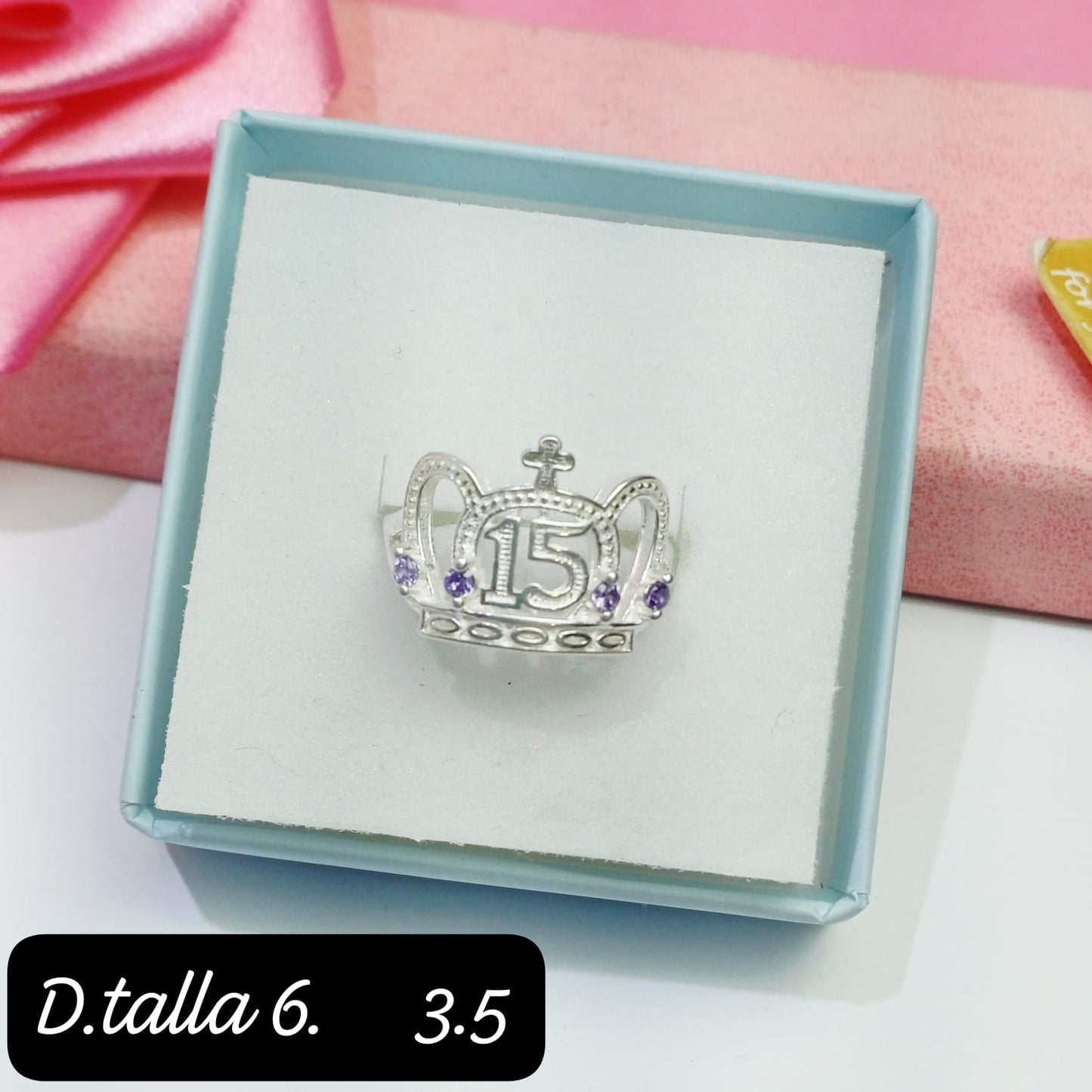 Anillo de 15 años | 6 US