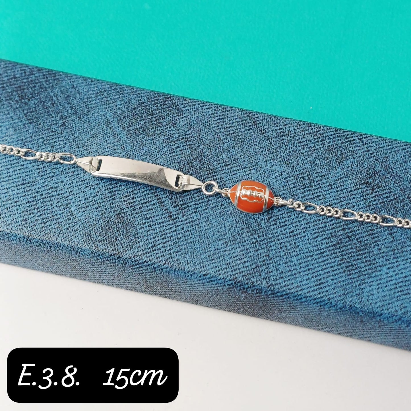 Pulsera para niña de fútbol americano