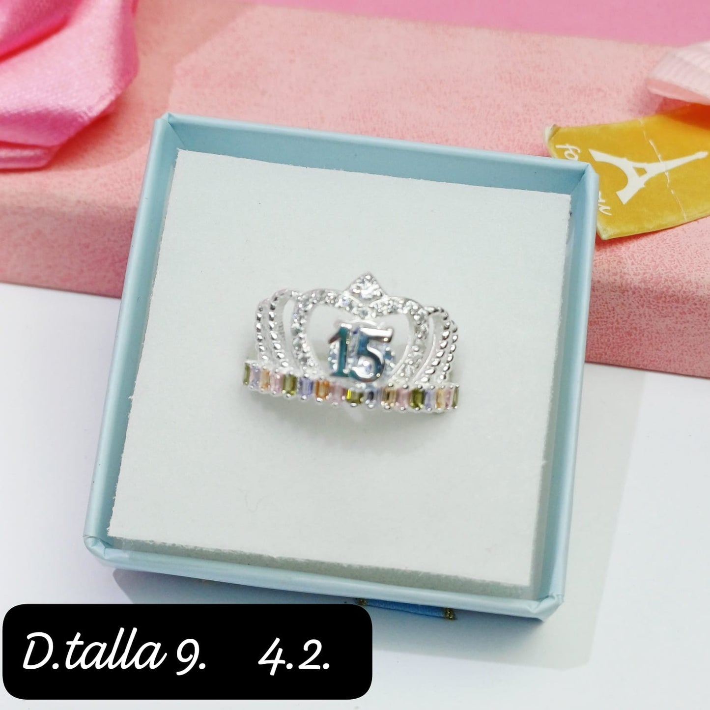 Anillo de 15 años | 9 US