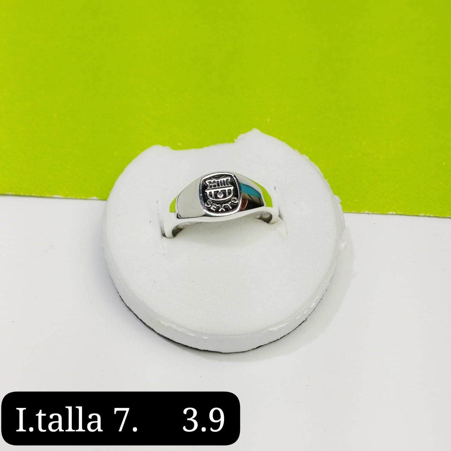 Anillo de graduación 6to grado