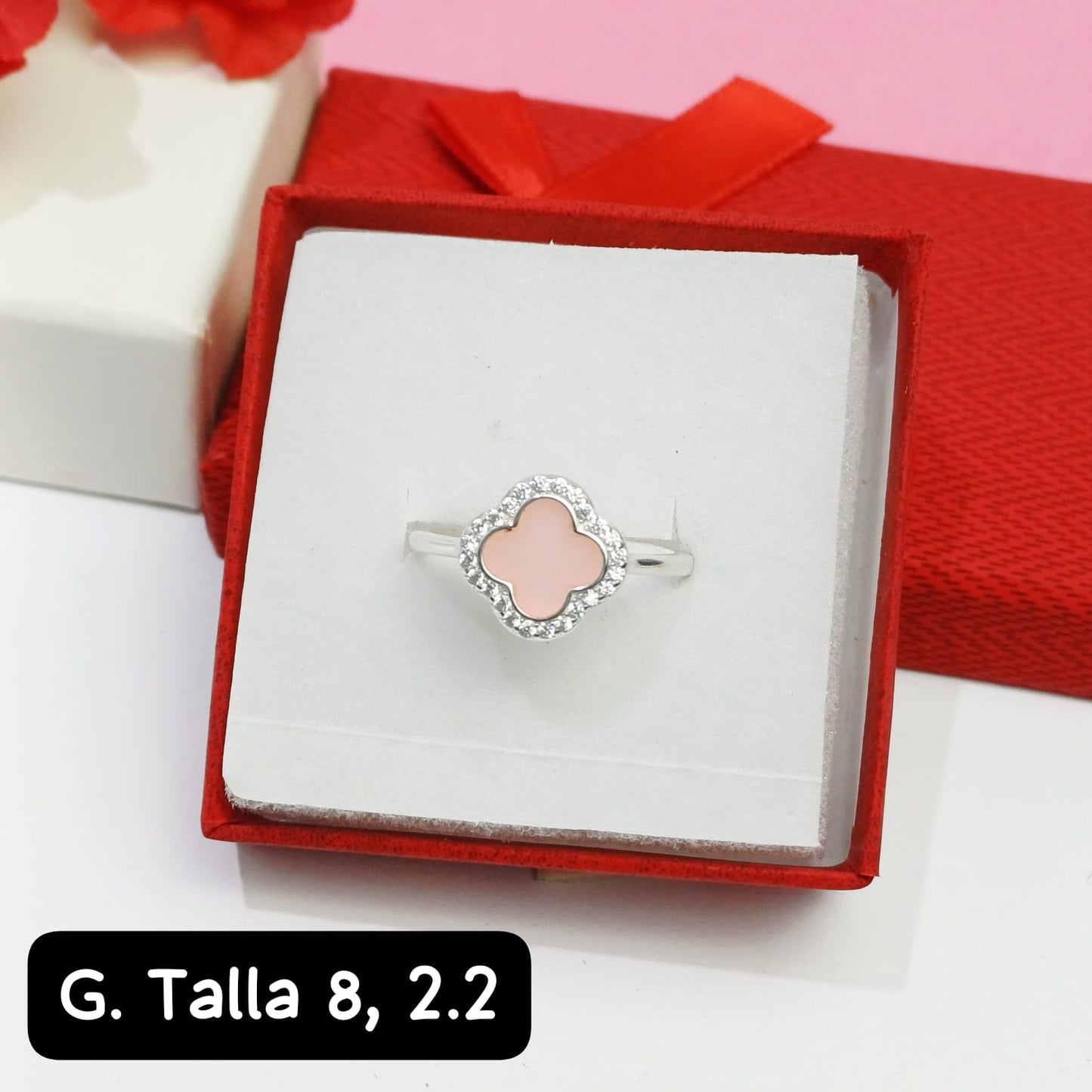 Anillo de trebol | 8 US