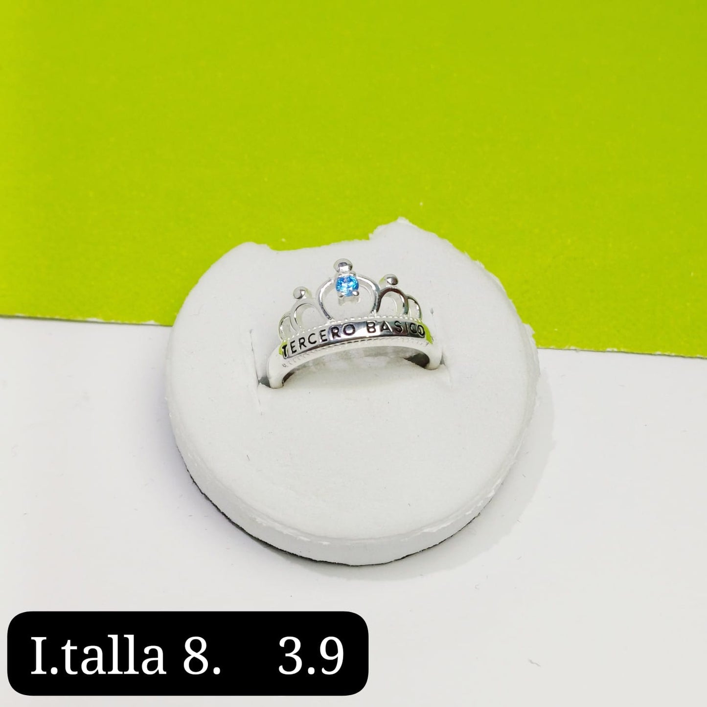 Anillo de graduación 3ro básico