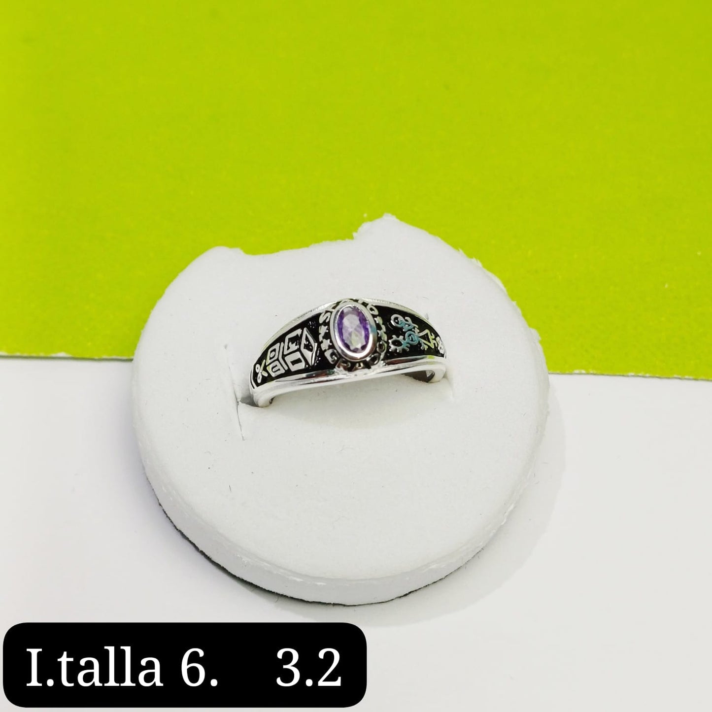Anillo de graduación 6to grado