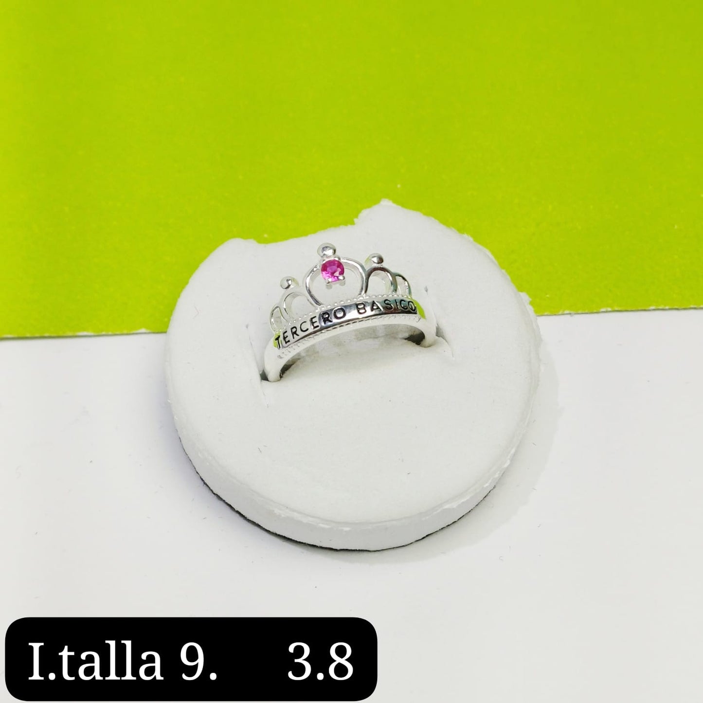 Anillo de graduación 3ro básico