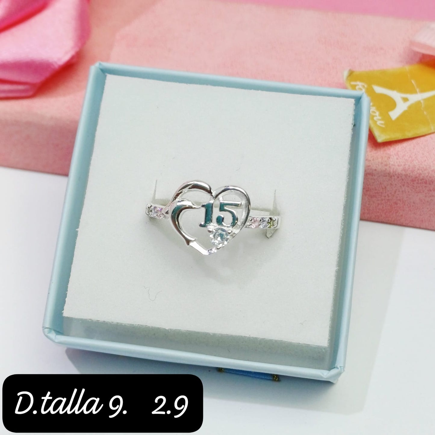 Anillo de 15 años | 9 US
