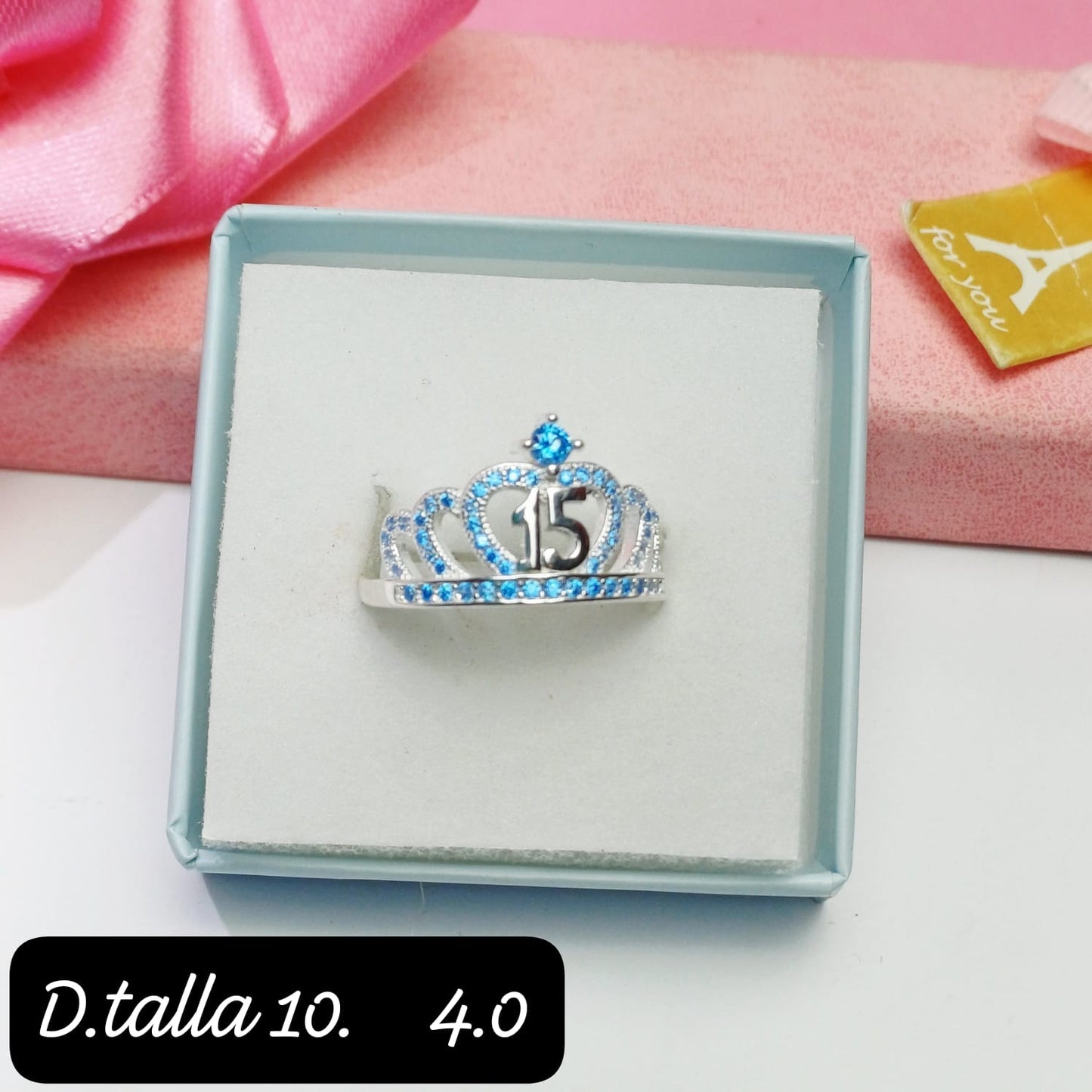Anillo de 15 años | 10 US