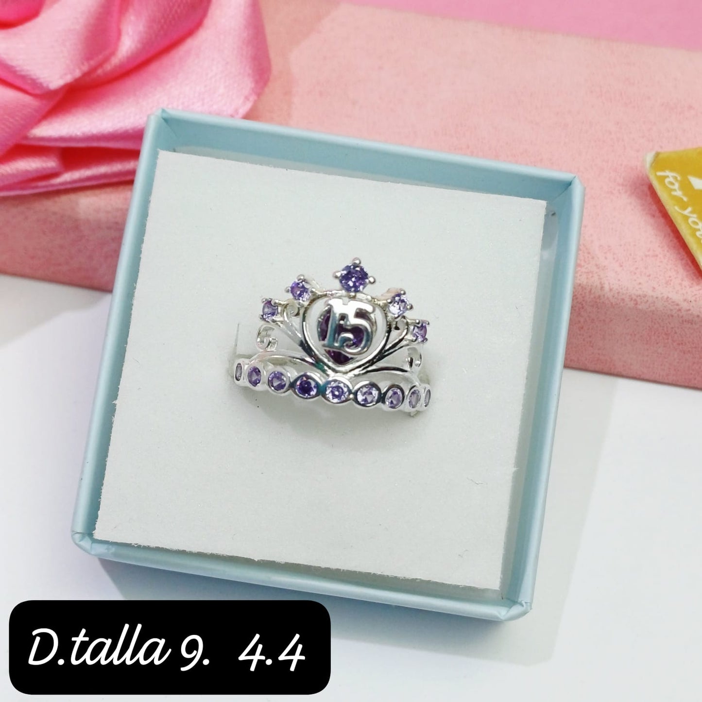 Anillo de 15 años | 9 US