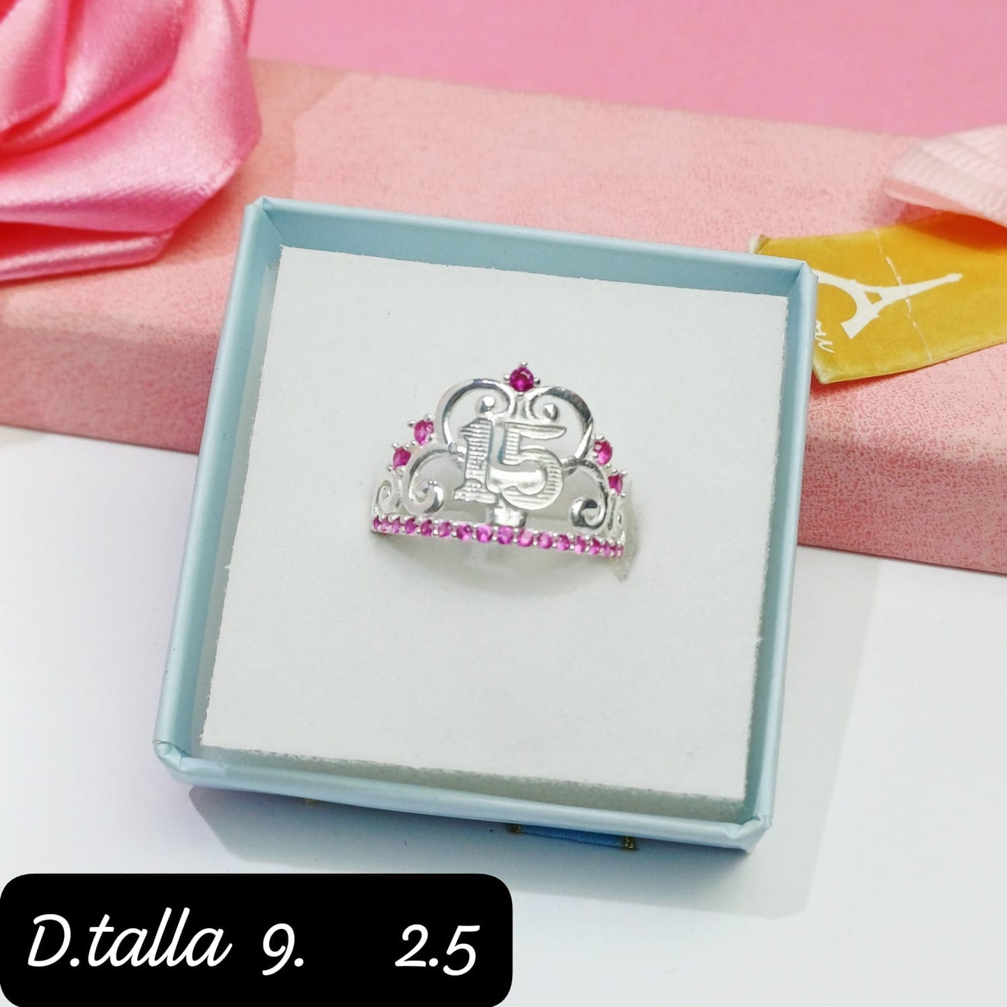 Anillo de 15 años | 9 US