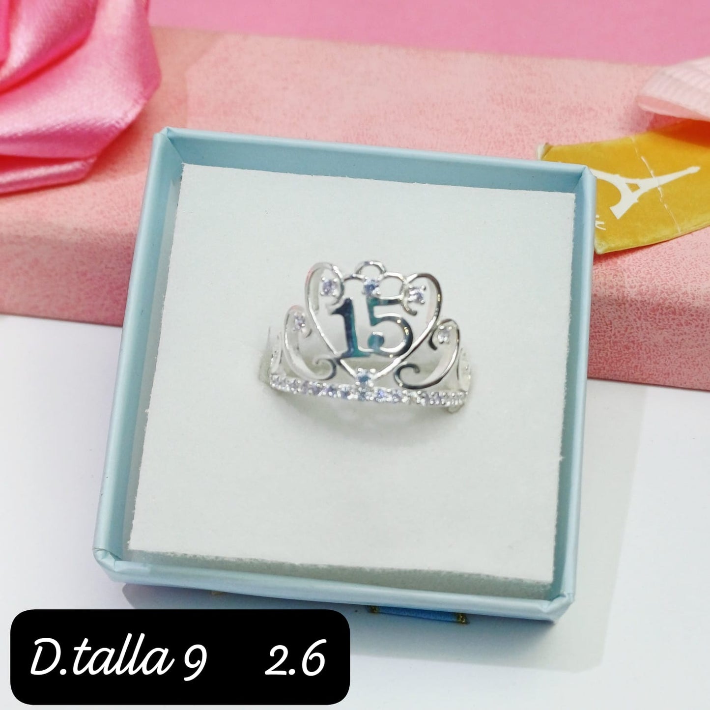 Anillo de 15 años | 9 US