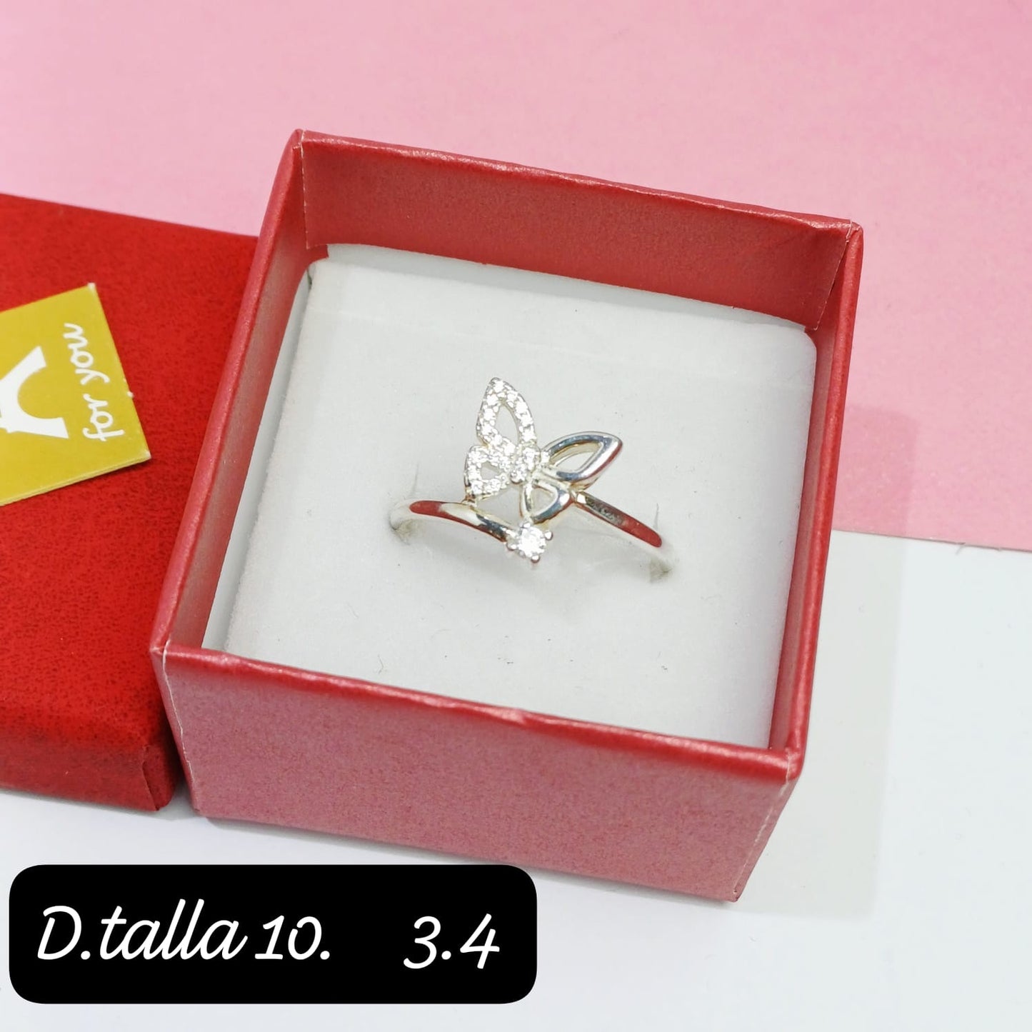 Anillo de mariposa | 10 US
