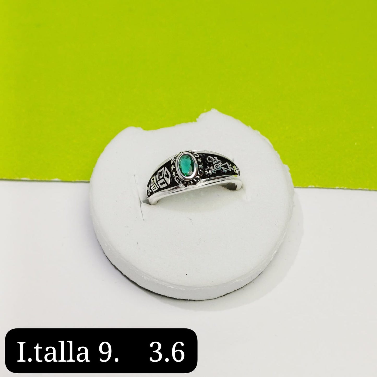 Anillo de graduación 6to grado