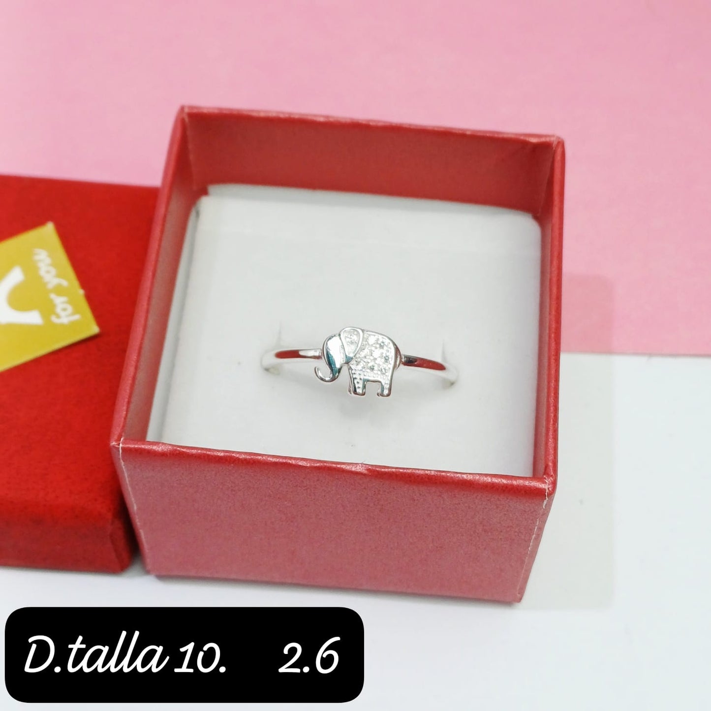 Anillo de elefante | 10 US