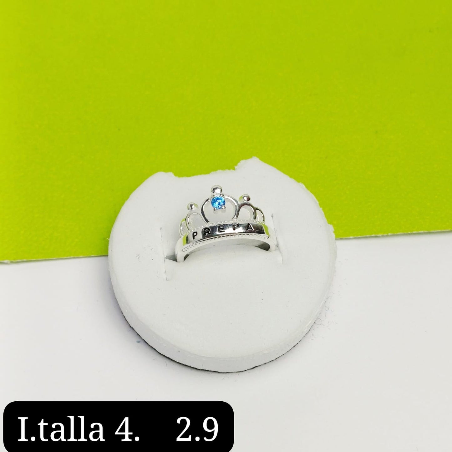 Anillo de graduación preparatoria