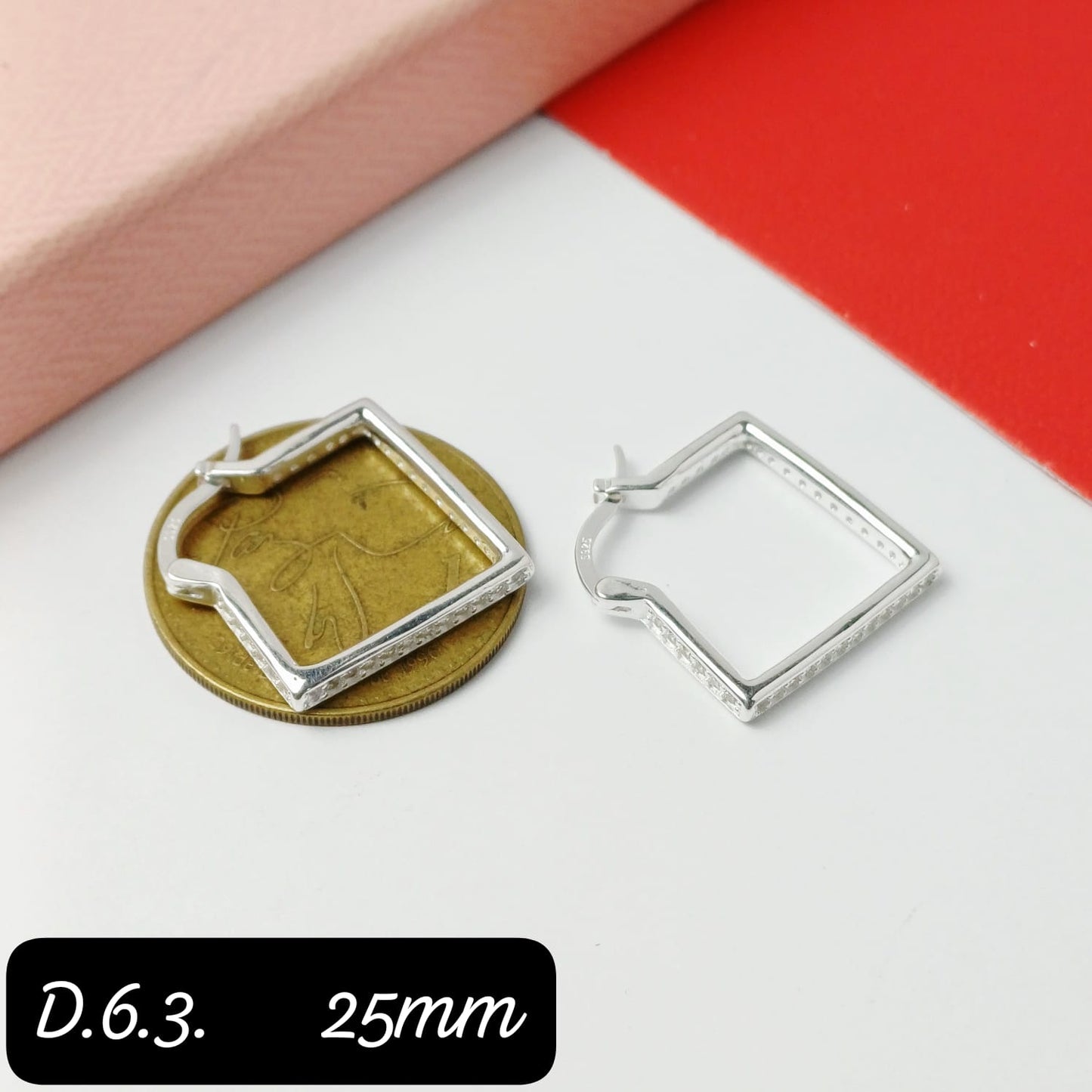 Argolla de micro zirconia | 25mm