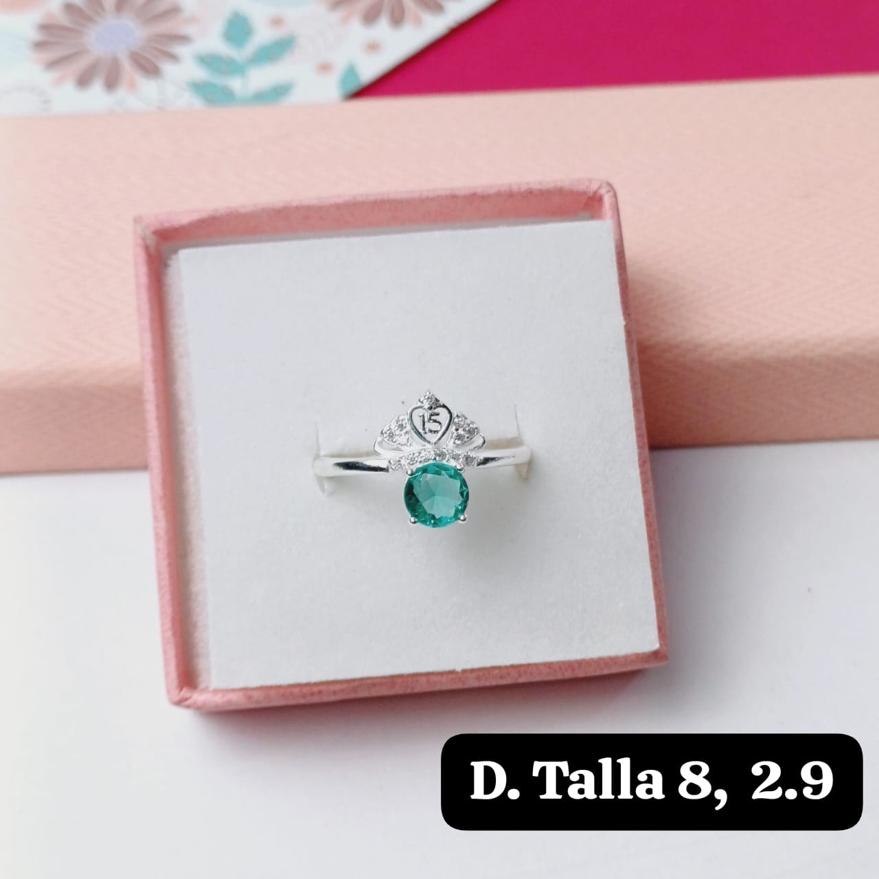 PDA70 - Anillo de 15 años | 8 US