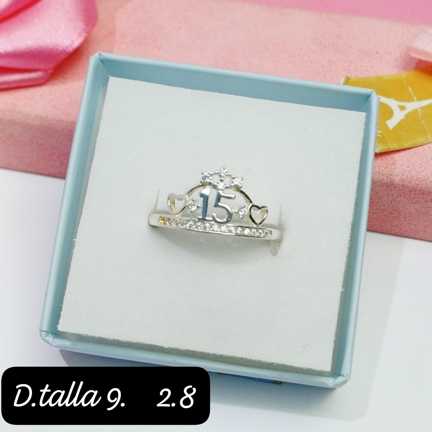 Anillo de 15 años | 9 US