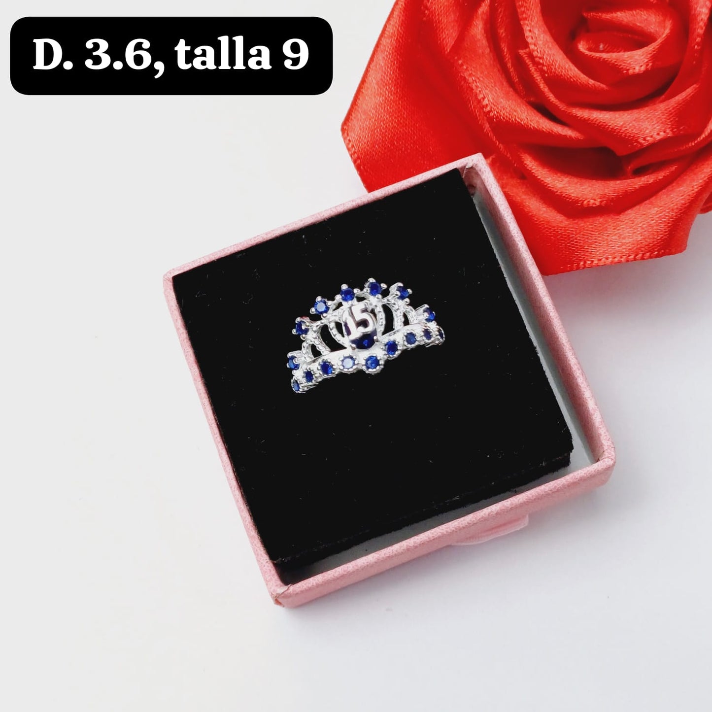 anillo de 15 años | 9.0 US