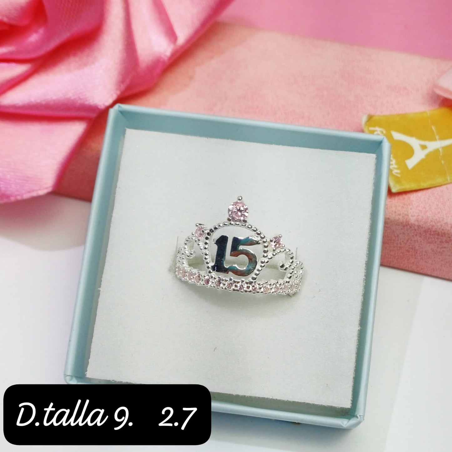 Anillo de 15 años | 9 US